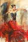 Anna Razumovskaya Wall Art - She Dances In Beauty 2